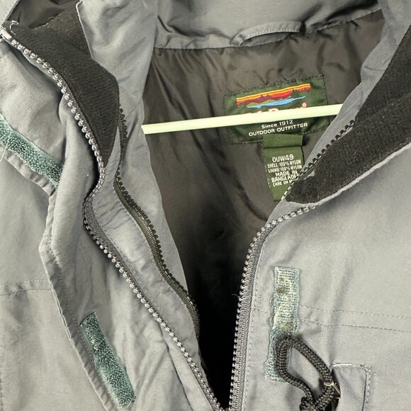 L.L. Bean Womens Medium Grey Jacket Hood Outdoors Winter Layer LL - Picture 5 of 5